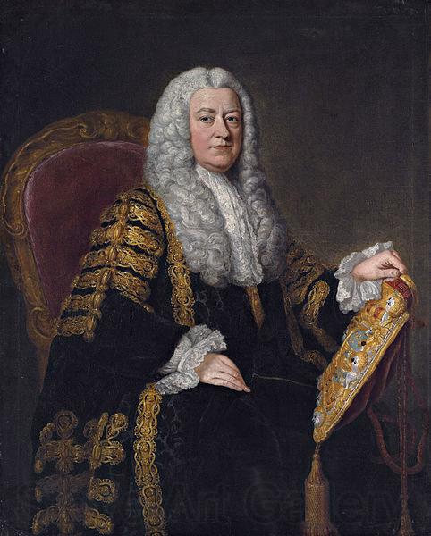 William Hoare Philip Yorke, 1st Earl of Hardwicke Norge oil painting art